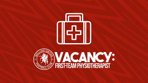 Read the full article - VACANCY | First-team Physiotherapist