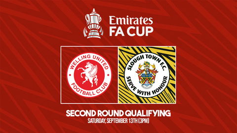 Read the full article - Wings to host Slough Town in FA Cup second round qualifying