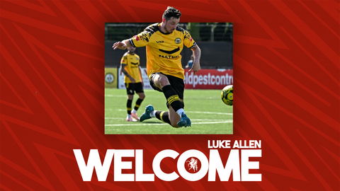 Read the full article - Wings welcome experienced midfielder Luke Allen