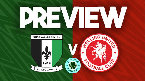 Read the full article - LONDON SENIOR CUP PREVIEW | Cray Valley (PM) V Welling United