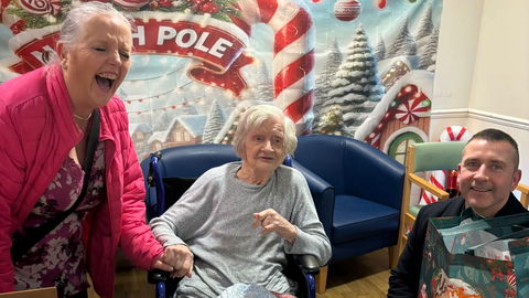 Read the full article - Wings make Christmas visit to Riverdale Care Home