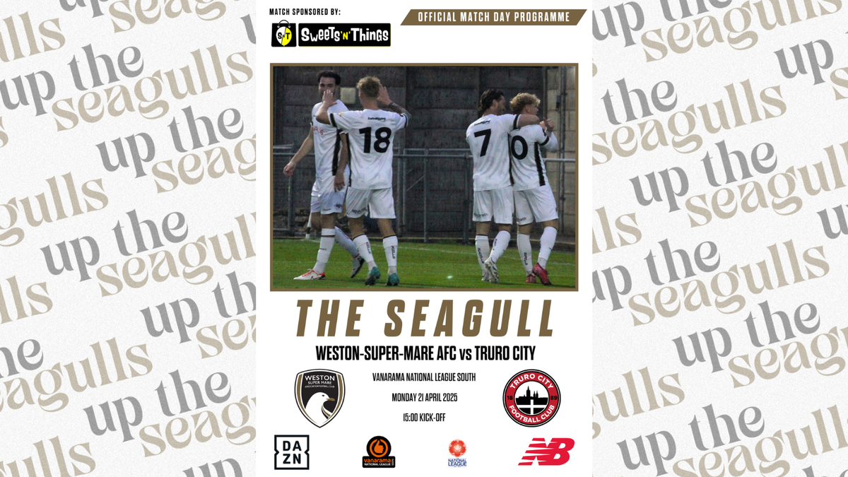 Matchday Programme Ad Example Matchday Programme Advert – Weston-super-Mare AFC