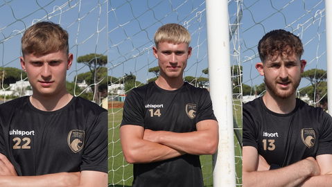 Read the full article - Trio sign for 2025/2026 campaign