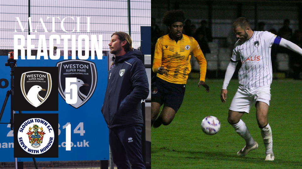 Read the full article - “𝗪𝗲 𝗰𝗿𝗲𝗮𝘁𝗲𝗱 𝗹𝗼𝗮𝗱𝘀 𝗼𝗳 𝗰𝗵𝗮𝗻𝗰𝗲𝘀” | Scott Rogers and Luke Coulson post – Slough Town