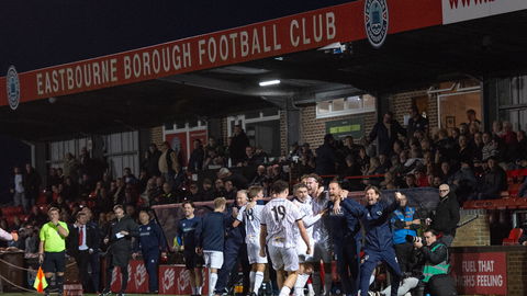 Read the full article - Gallery: Eastbourne Borough 1 – 2 WsM AFC