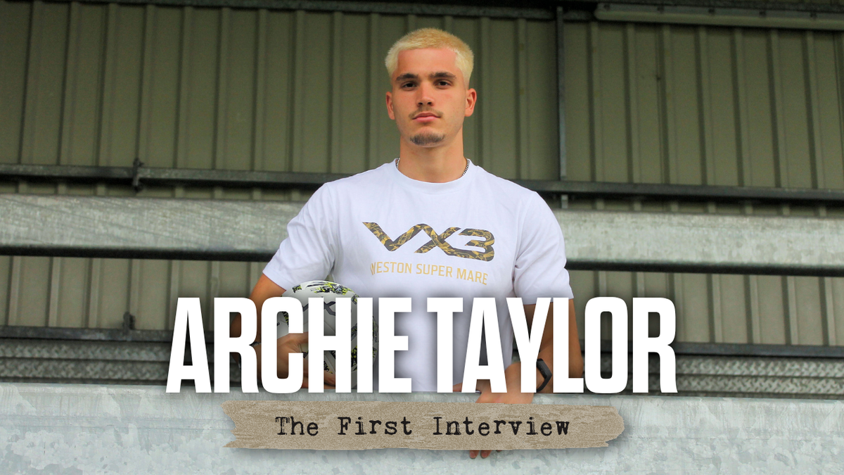 “𝗜 𝗿𝗲𝗮𝗹𝗹𝘆 𝗹𝗶𝗸𝗲 𝘁𝗵𝗲 𝗳𝗮𝗻𝘀, 𝘁𝗵𝗲 𝗮𝘁𝗺𝗼𝘀𝗽𝗵𝗲𝗿𝗲” | Archie Taylor after signing ...