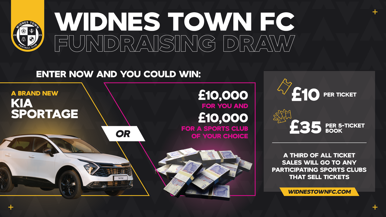 Kick Off Raffle Widnes Town FC – Official Website of Widnes Town Football Club