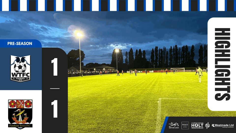 Read the full article - HIGHLIGHTS: Fareham Town 1-1 Wimborne Town