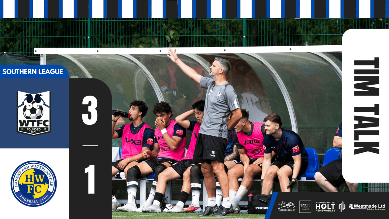 Read the full article - TIM TALK: Wimborne Town 3-1 Havant & Waterlooville