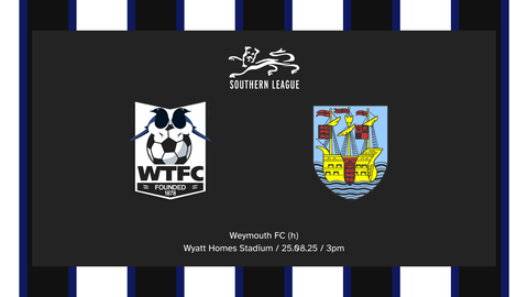 Read the full article - MATCH INFO: Wimborne Town vs Weymouth
