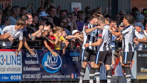 Read the full article - GALLERY: Wimborne Town 3-0 Weymouth | Dorset Derby W