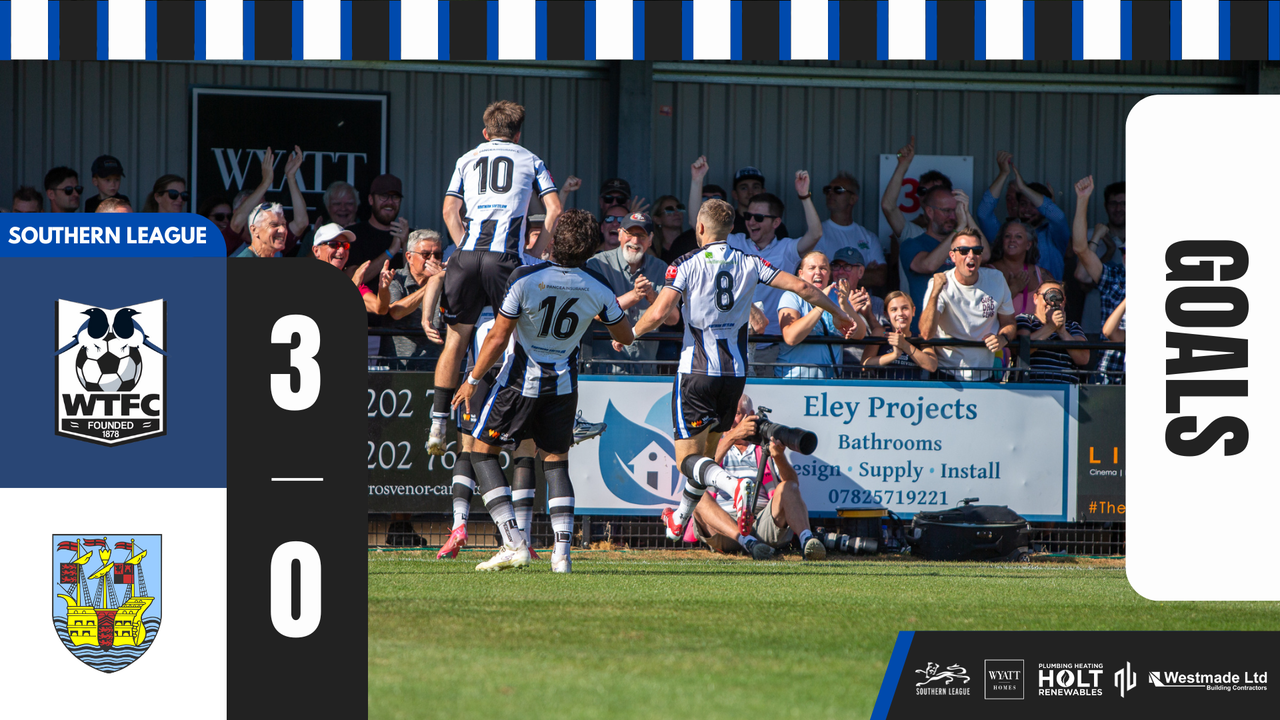 Read the full article - GOALS: Wimborne Town 3-0 Weymouth