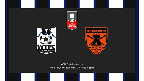 Read the full article - FA TROPHY: Wimborne Town vs AFC Portchester