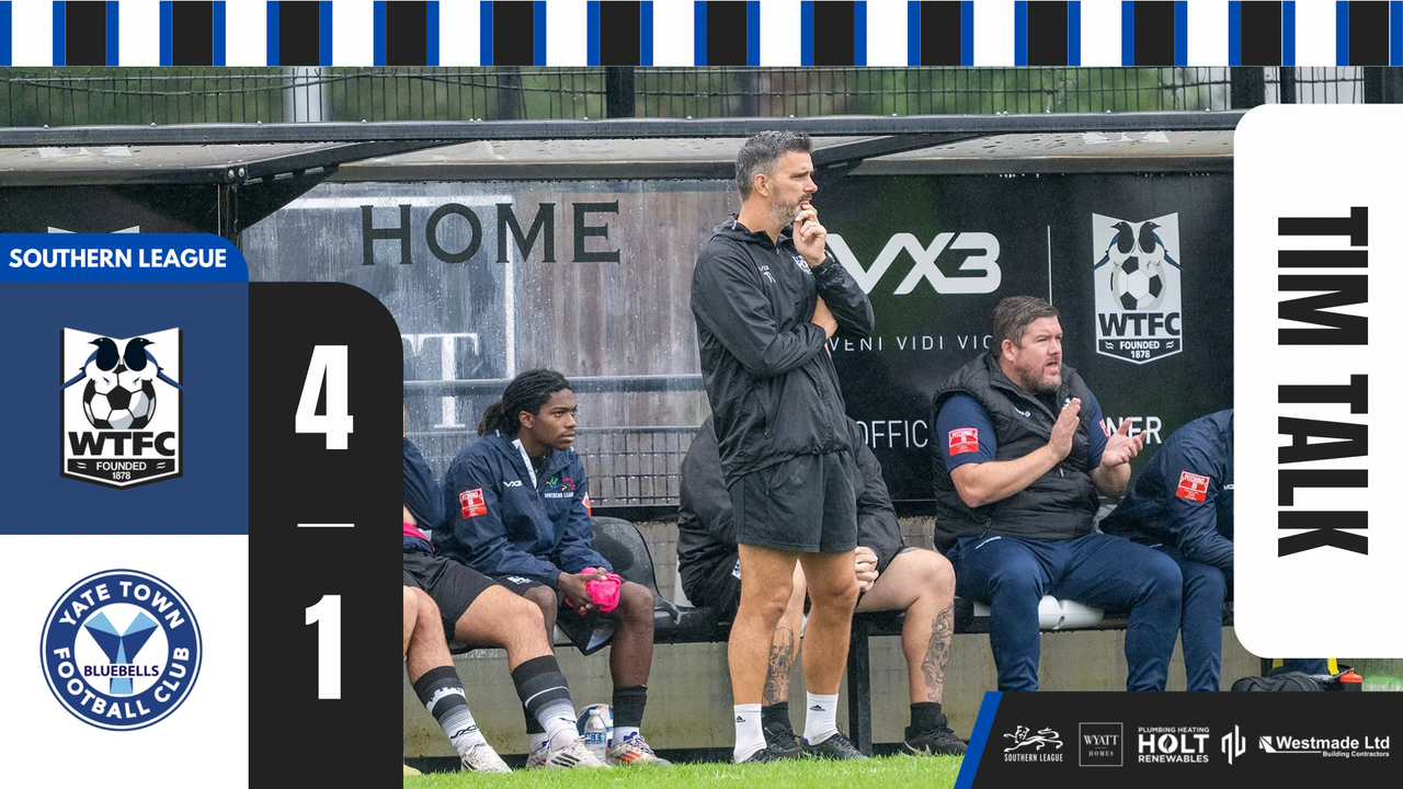 Read the full article - TIM TALK: Wimborne Town 4-1 Yate Town