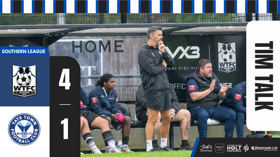 Read the full article - TIM TALK: Wimborne Town 4-1 Yate Town