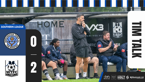 Read the full article - TIM TALK: Dorchester Town 0-2 Wimborne Town