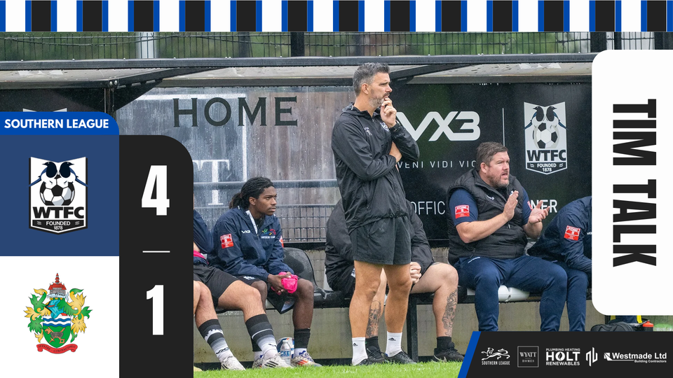 Read the full article - TIM TALK: Wimborne Town 4-1 Chertsey Town