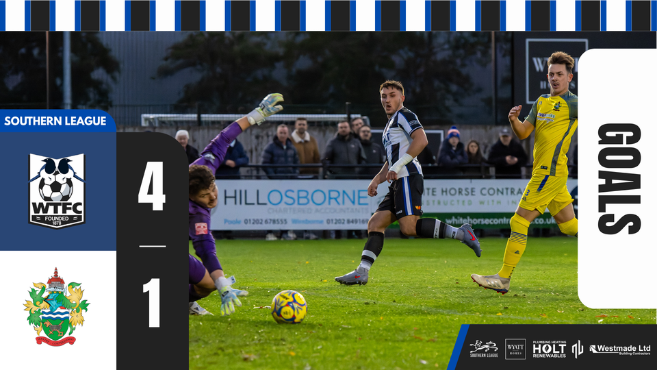 Read the full article - GOALS: Wimborne Town 4-1 Chertsey Town