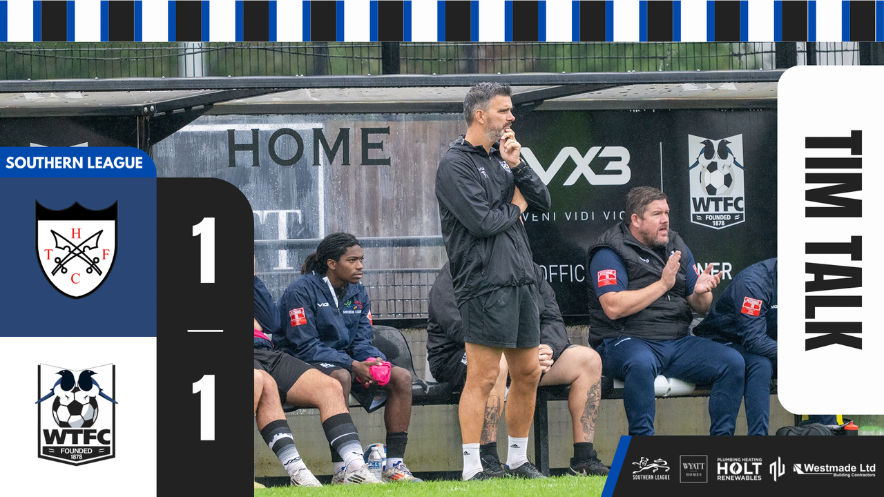 Read the full article - TIM TALK: Hanwell Town 1-1 Wimborne Town
