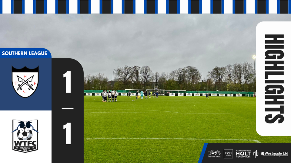 Read the full article - HIGHLIGHTS: Hanwell Town 1-1 Wimborne Town