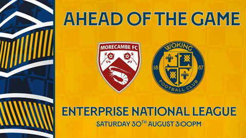Read the full article - Ahead of the Game: Morecambe (A)