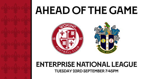 Read the full article - AHEAD OF THE GAME: Sutton United (H)
