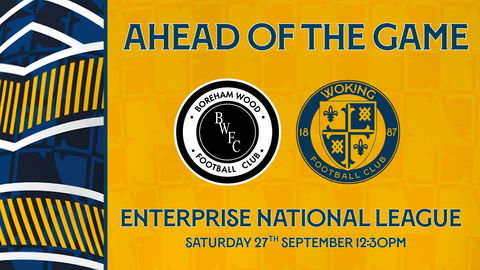 Read the full article - AHEAD OF THE GAME: Boreham Wood (A)