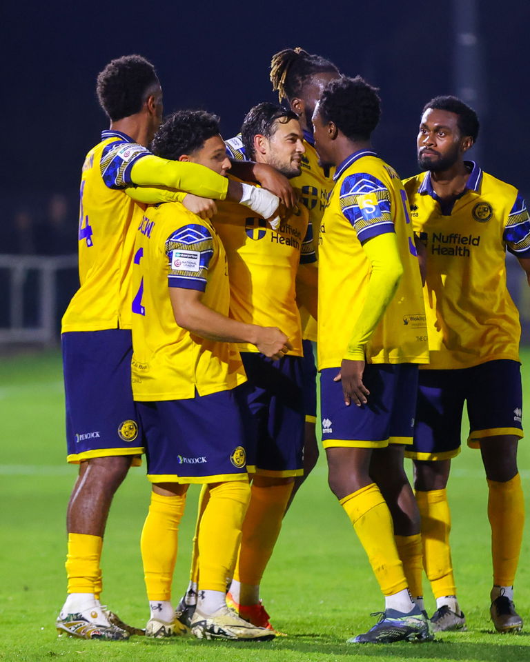 Read the full article - Gallery: Brackley Town 6-2 Woking (FA Cup 4th Qualifying Round Replay)