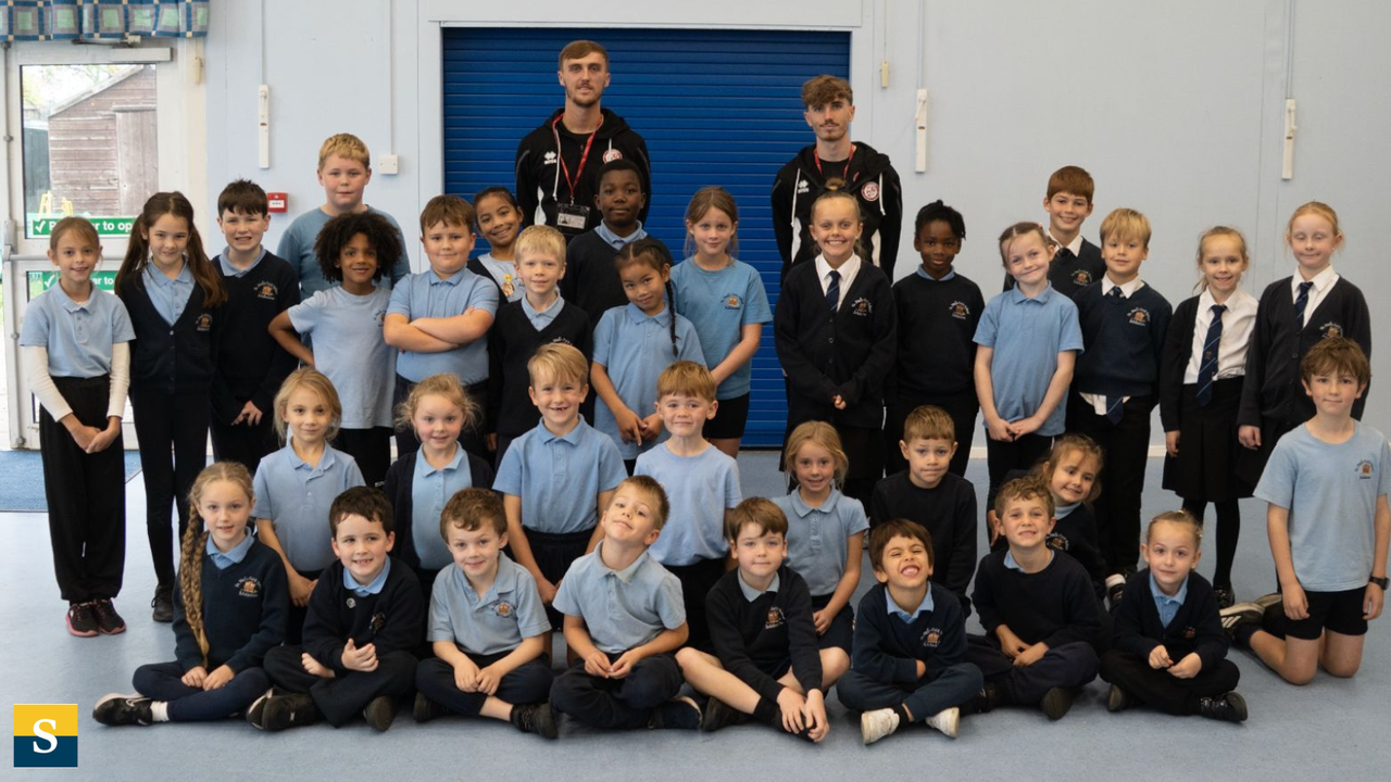 Read the full article - Six players visit local schools in Surrey