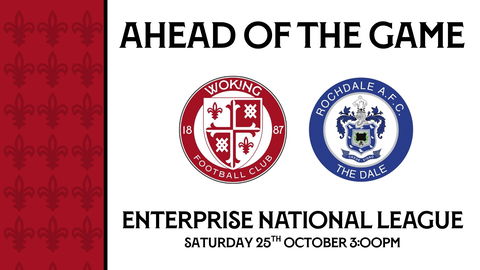 Read the full article - AHEAD OF THE GAME: Rochdale (H)