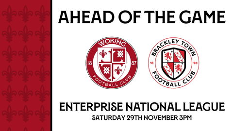 Read the full article - AHEAD OF THE GAME: Brackley Town (H)