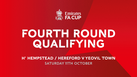 Read the full article - Hemel Hempstead Town or Hereford Await Yeovil Town in the FA Cup