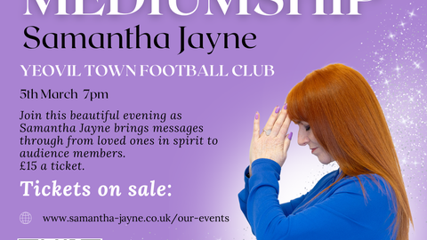 Read the full article - An Evening of Mediumship with Samantha Jayne
