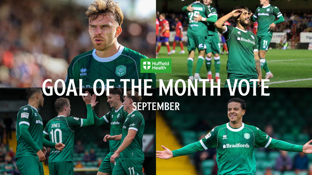 Nuffield Health Goal of the Month: September Voting Now Open